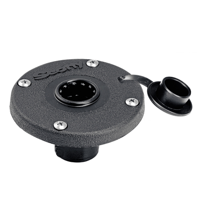 SCOTTY 344 Round Flush Deck Mount 344-BK